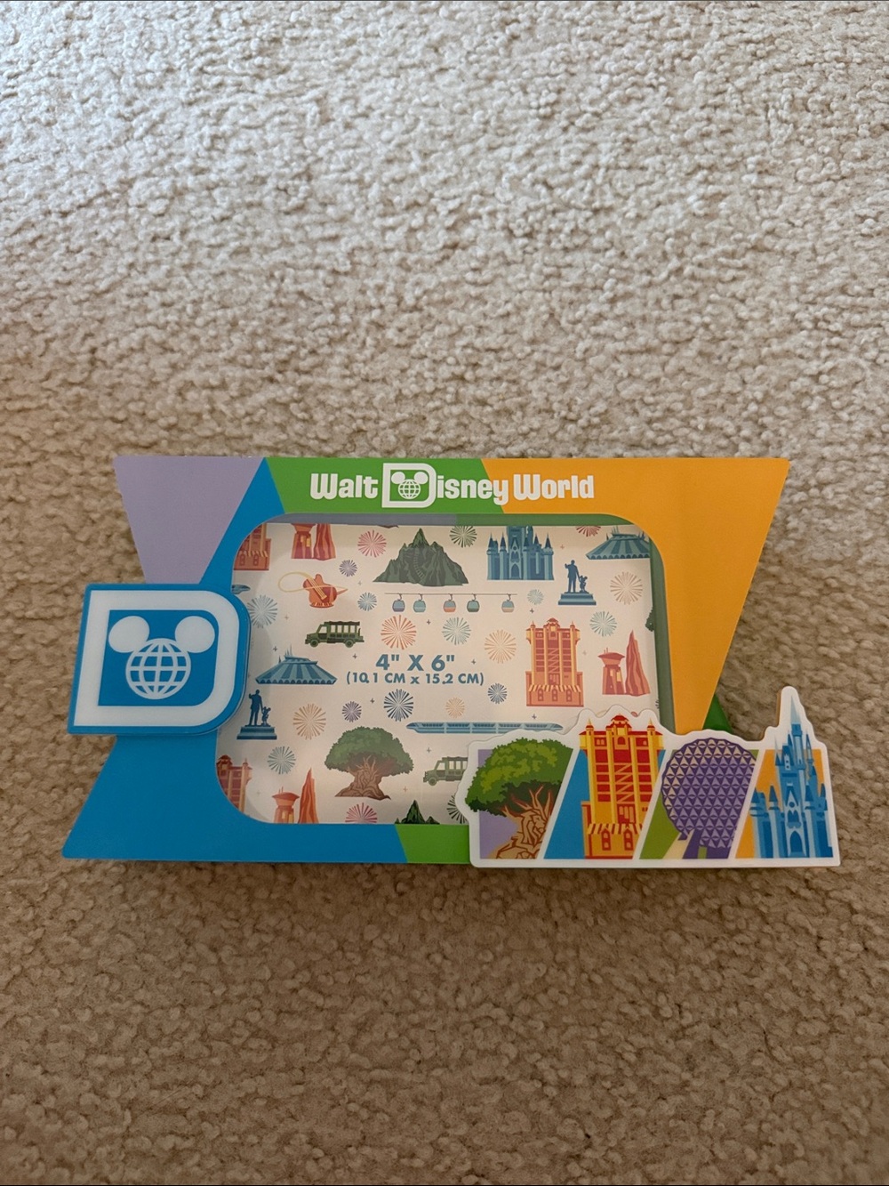 Walt Disney World collectable frame